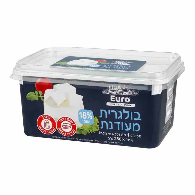 جبن بلغاري طري 18% دلو 1 كجم — 1/6