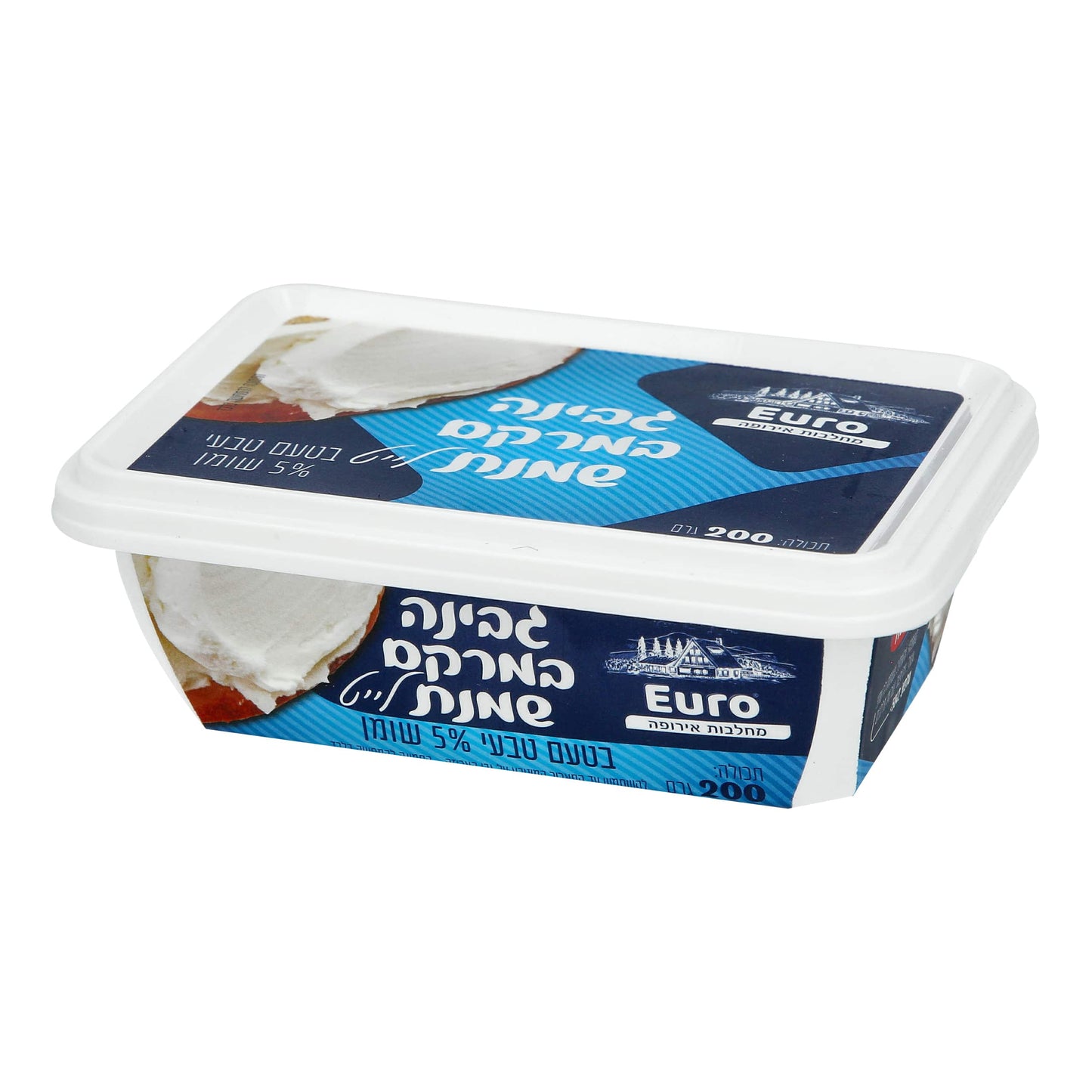 جبنة كريمية خفيفة 5% طبيعية 200 جرام — 1/24