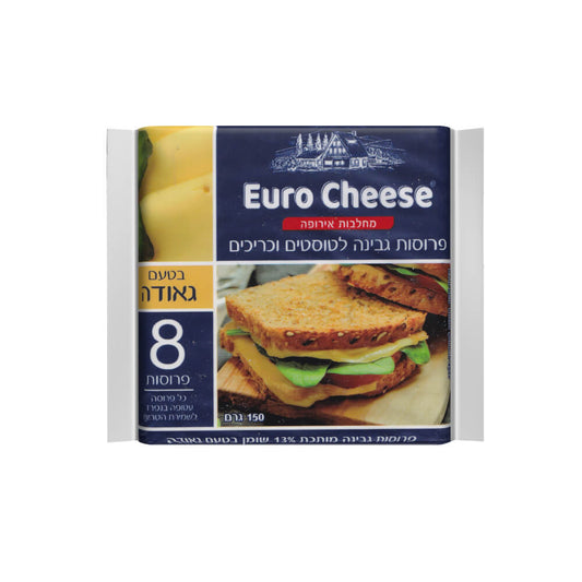 Gouda-flavored processed cheese slices 150g — 1/40