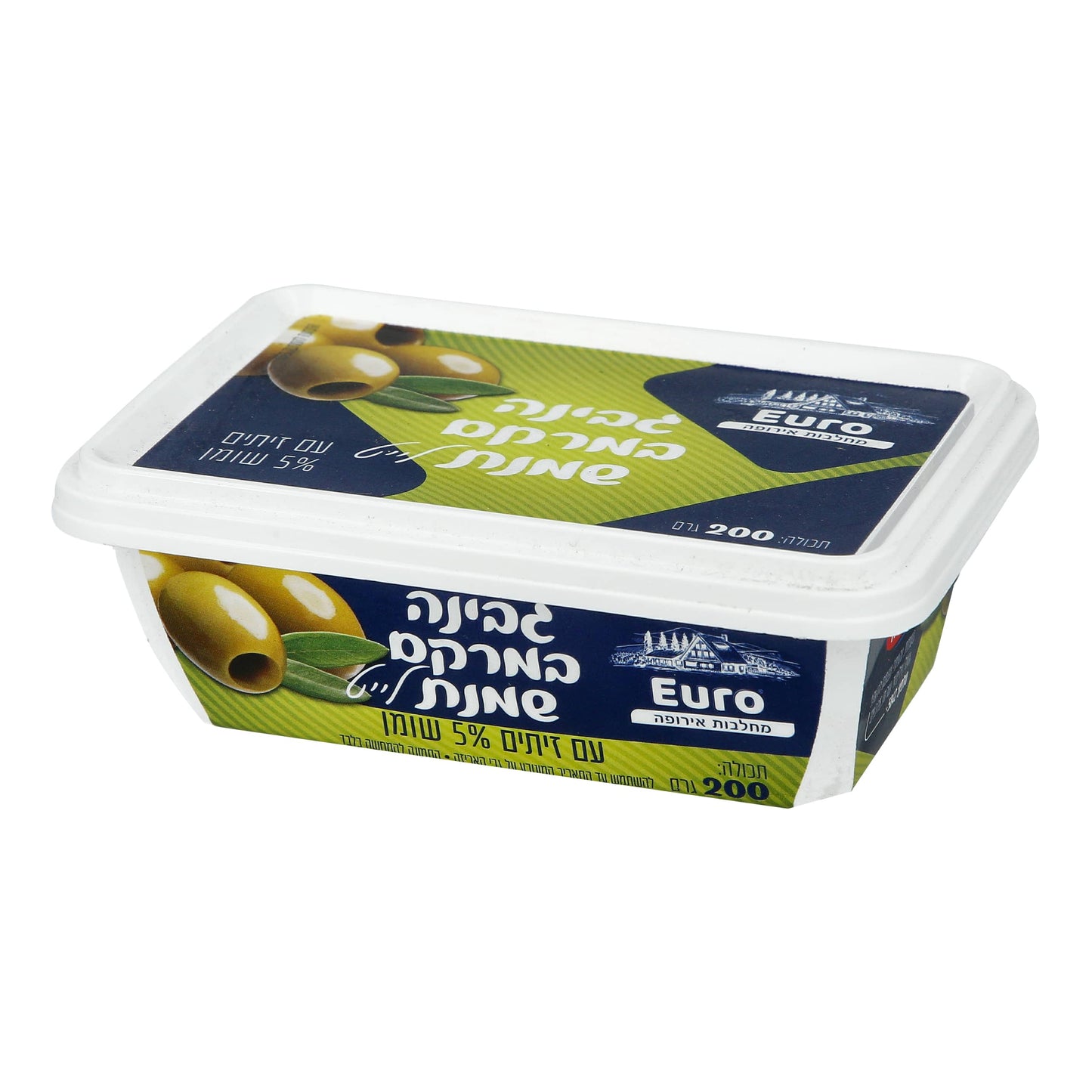 جبنة كريمية خفيفة 5% زيتون 200 جرام — 1/24