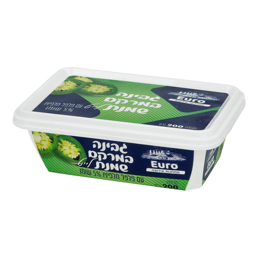 Cream cheese light 5% Jalapeno 200g — 1/24
