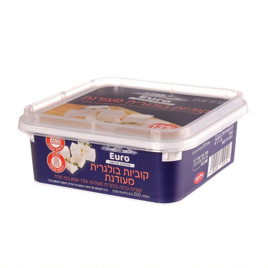 Soft bulgarian cheese cubes 13% 250g — 1/12