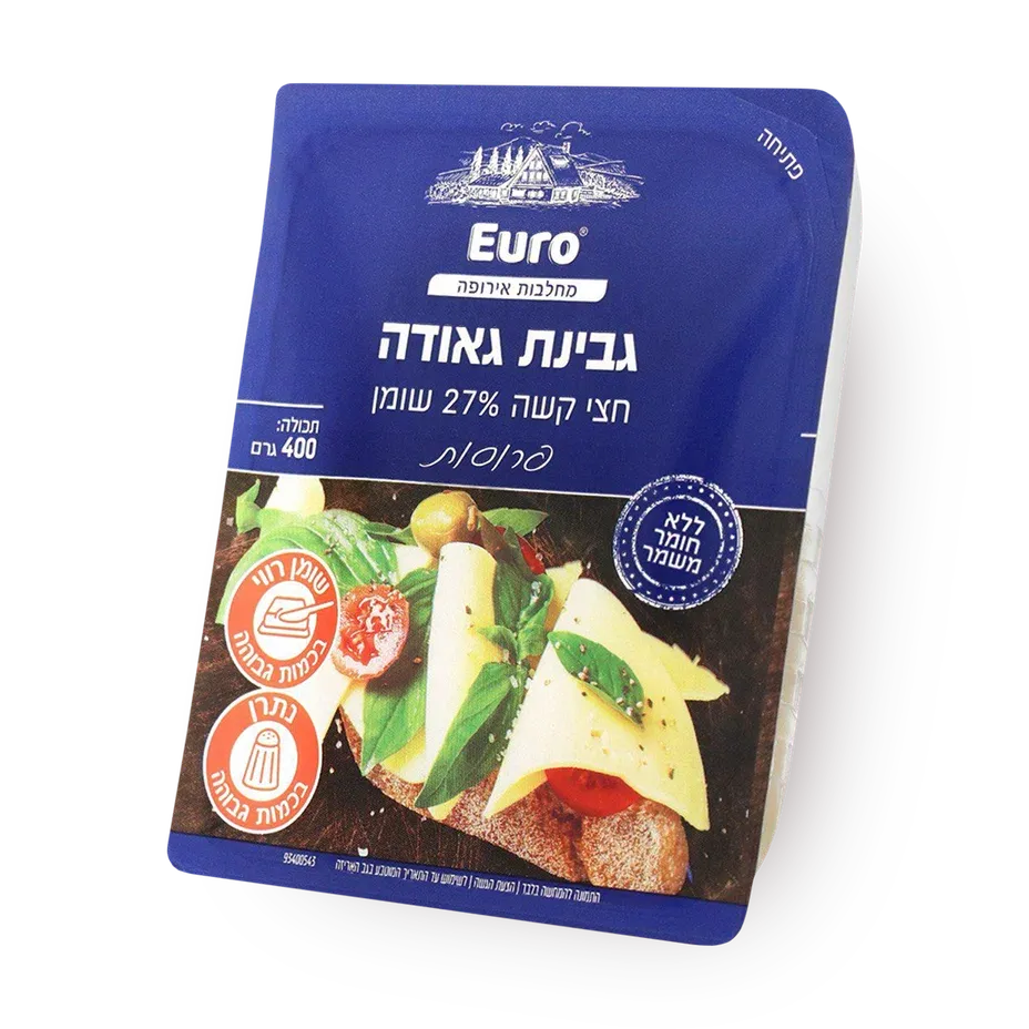 جبنة جودة 28% شرائح 400 جرام — 1/16