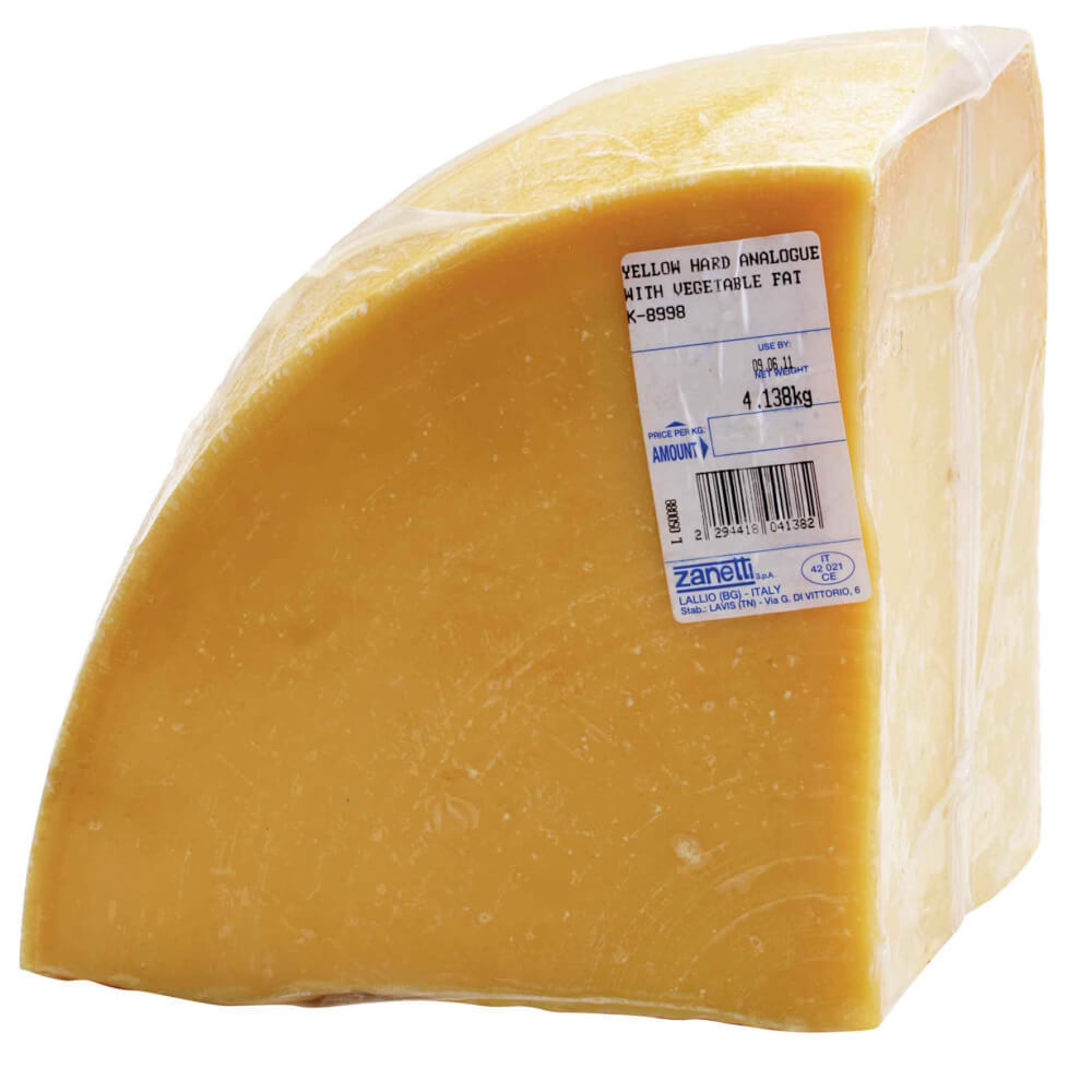 كتلة جبن البارميزان للبرش حسب الوزن