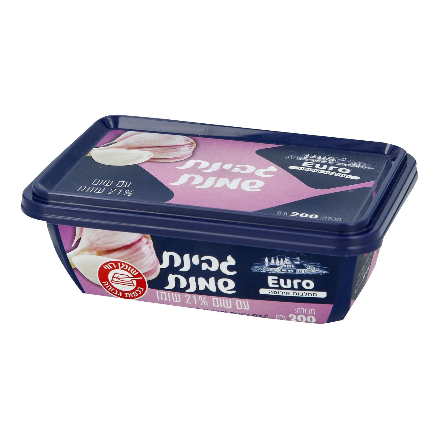 جبنة كريمية 21% ثوم 200 جرام — 1/24