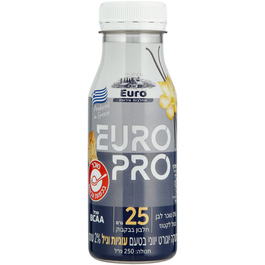 EuroPro Greek yoghurt drink 2% Vanilla cookies 250ml — 1/12